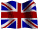 The flag of Great Britain. Cooper is a British name.